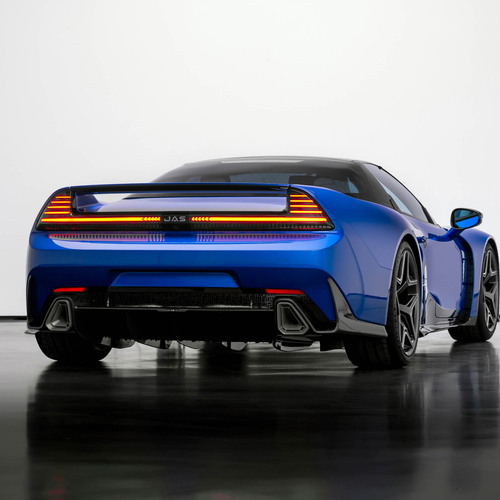 2026 JAS Motorsport Tensei Deep Blue Rear View